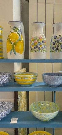 清新手绘陶瓷餐具静物手机壁纸